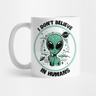 Cosmic Visitor: Alien Vibes from the Unknown Mug